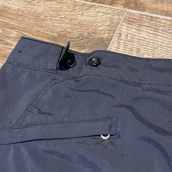 ROYAL ROBBINS Quick Dry Pants Women's Size 12 Black Adjustable Cuff Opening - Picture 12 of 13